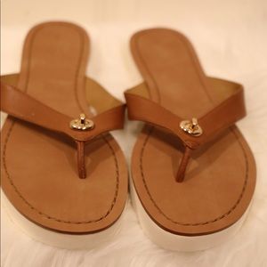 Coach Chalk Shelly Sandals